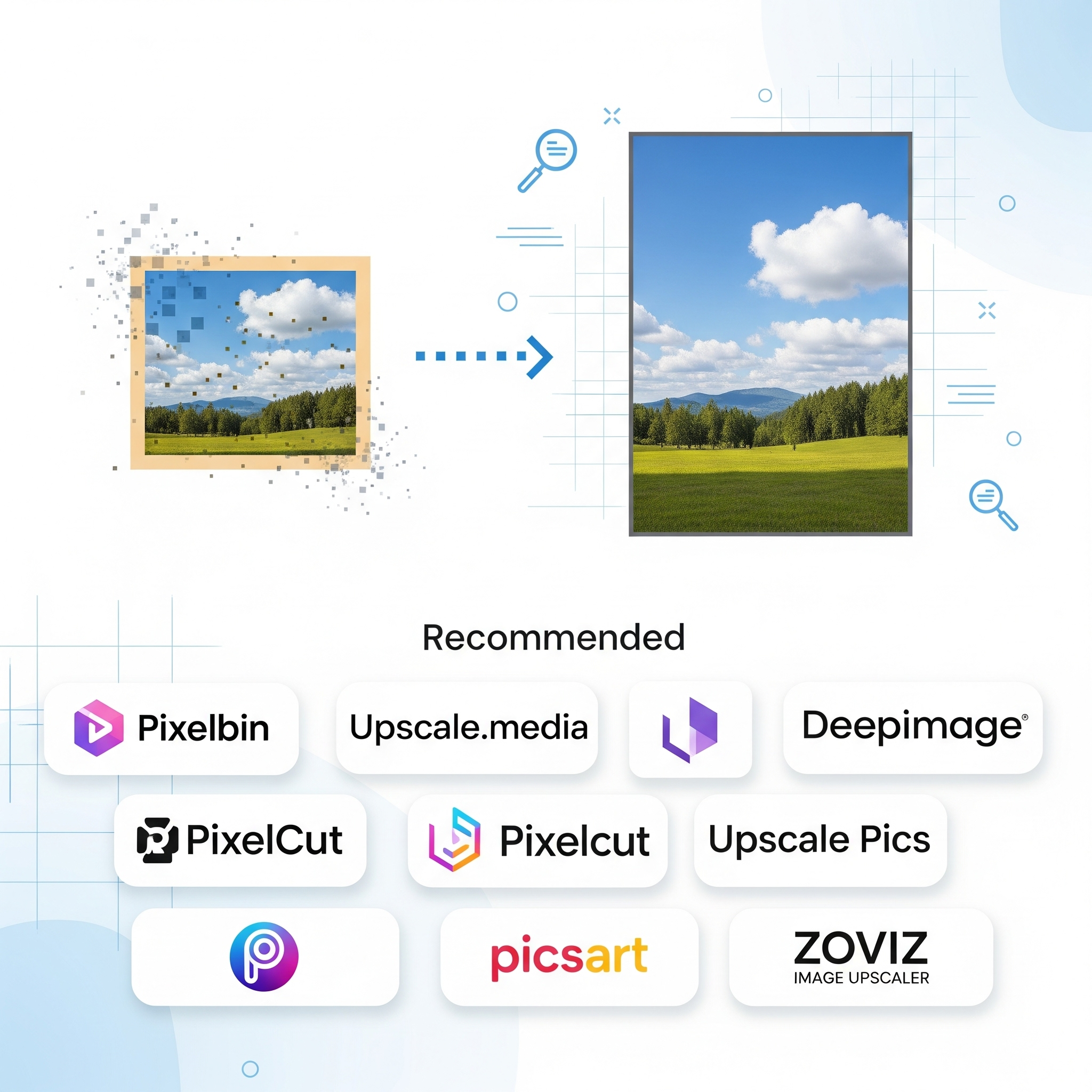 Website upscaling gambar, lets enhance, vanceai, icons8, deepai, upscalepics, bigjpg, waifu2x