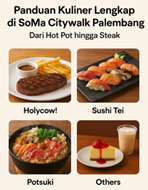 Menu Soma CityWalk Palembang